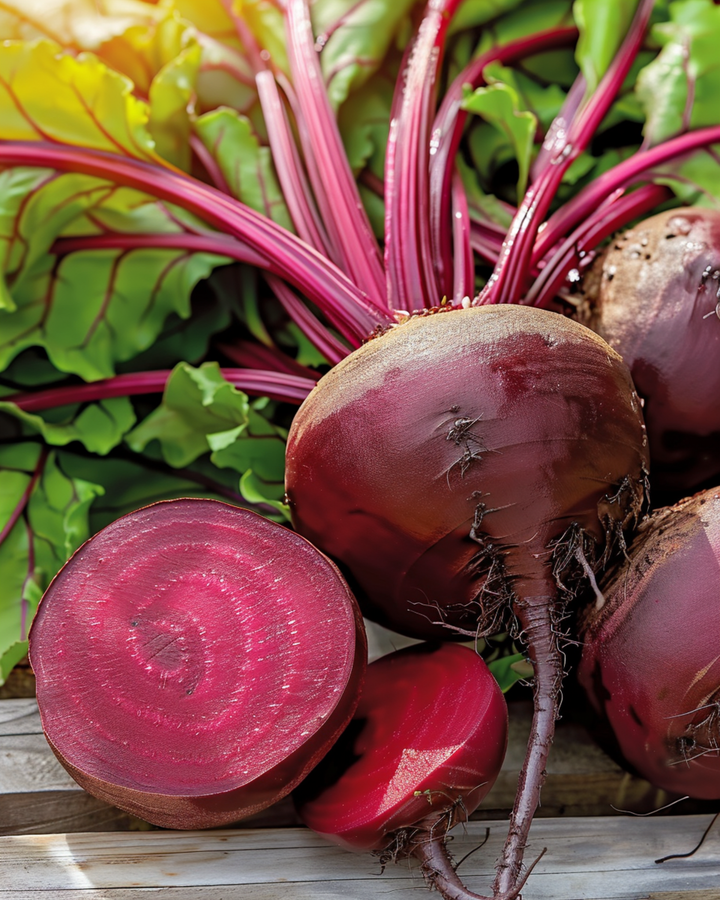Rote Bete Egyptian Turnip Rooted Samen (Beta vulgaris) – einjähriges Gemüse