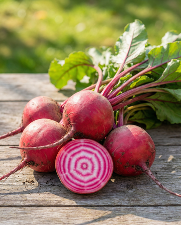 Chioggia Beetroot (Beta vulgaris) – annual vegetable seeds from SeedsChoice
