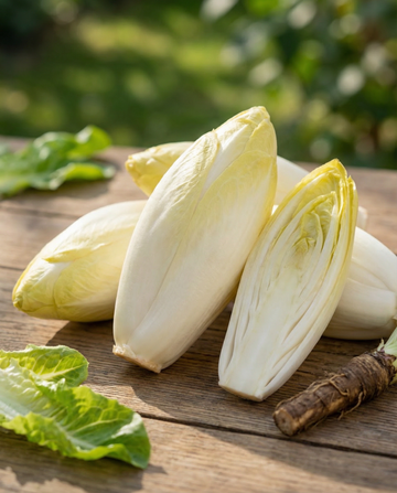 Brüsseler Chicorée (Cichorium intybus) – zweijährige Gemüsesamen von SeedsChoice