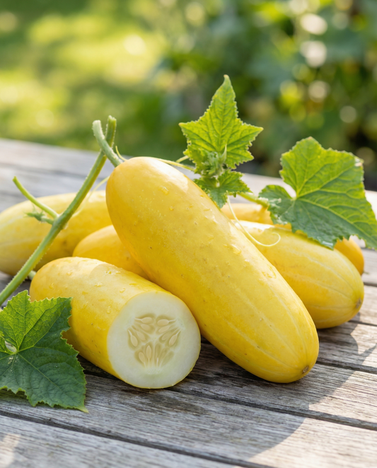 Cucumber Gele Tros Heirloom (Cucumis sativus) – annual vegetable seeds from SeedsChoice