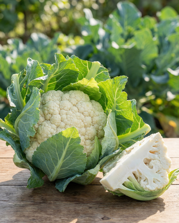 Cauliflower Autumn Giant 2 Large Heads (Brassica oleracea) – annual vegetable seeds from SeedsChoice
