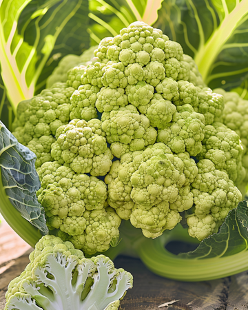 Green Cauliflower White Gold F1 seeds (Brassica oleracea) – annual vegetable