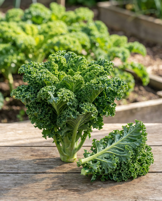 Grünkohl Westlandse Herfst Late (Brassica oleracea) – einjährige Gemüsesamen von SeedsChoice