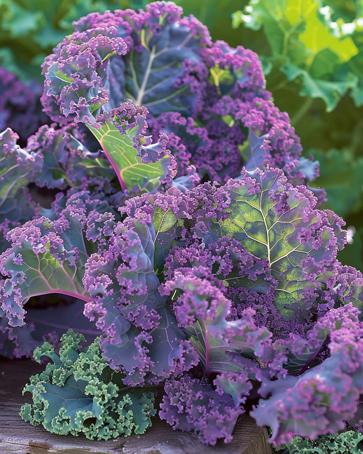 Grünkohl Scarlet Purple Samen (Brassica oleracea) – einjähriges Gemüse
