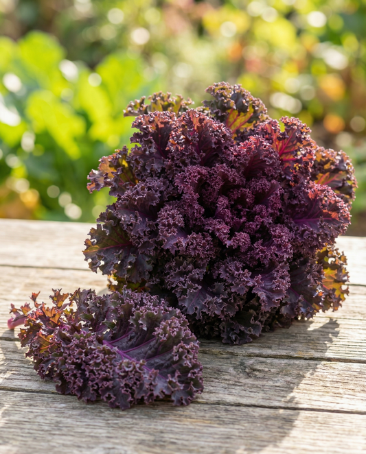 Grünkohl Scarlet Purple (Brassica oleracea) – einjährige Gemüsesamen von SeedsChoice