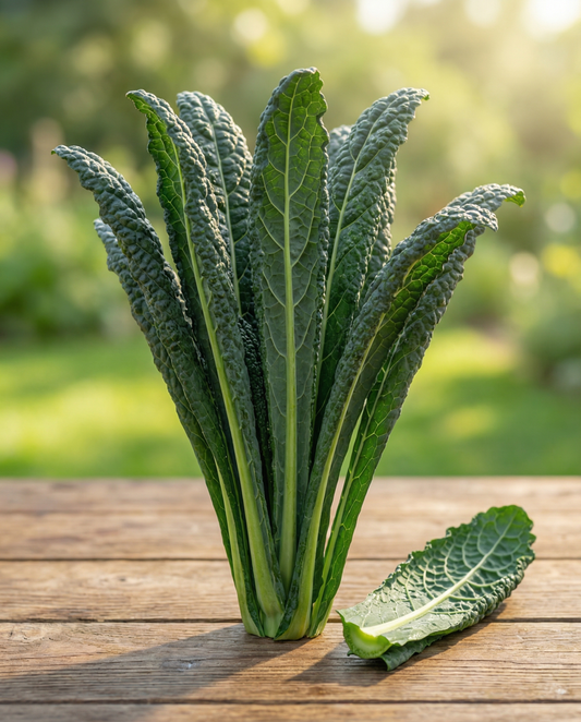 Black Leaf Kale Nero Di Toscana (Brassica oleracea) – annual vegetable seeds from SeedsChoice