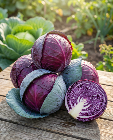 Rotkohl Langedijker Allervroegste (Brassica oleracea) – einjährige Gemüsesamen von SeedsChoice