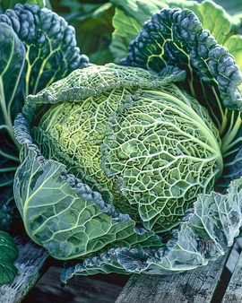 Savoy Cabbage Seeds Westlandse Putjes Brassica Oleracea Annual