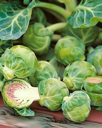 Rosenkohl Roodnerf Samen (Brassica oleracea) – einjährig