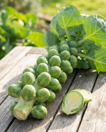 Rosenkohl Groninger Winter Harvest (Brassica oleracea) – einjährige Samen von SeedsChoice