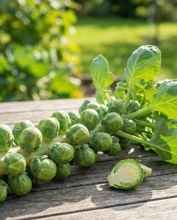 Brussels Sprouts Cryptus F1 (Brassica oleracea) – annual seeds from SeedsChoice