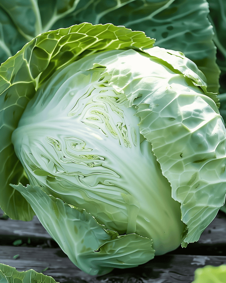 Weißkohl Roem Van Enkhuizen 2 Samen (Brassica oleracea) – einjähriges Gemüse