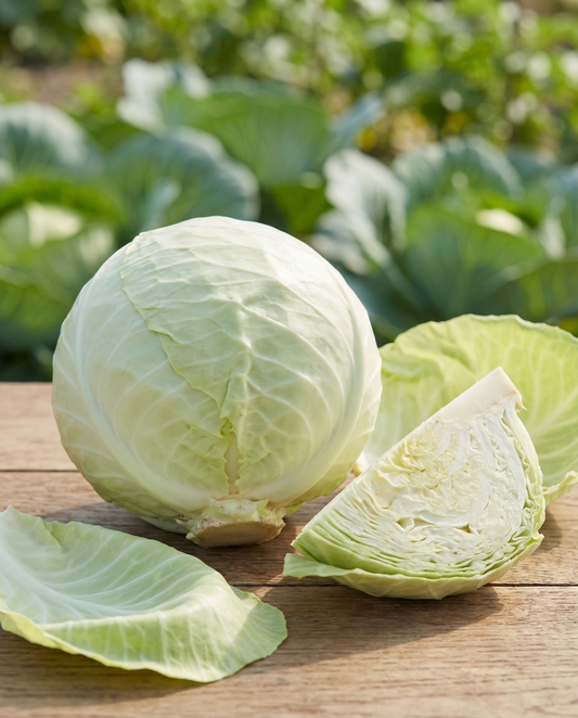 Weißkohl Roem Van Enkhuizen 2 (Brassica oleracea) – einjährige Gemüsesamen von SeedsChoice