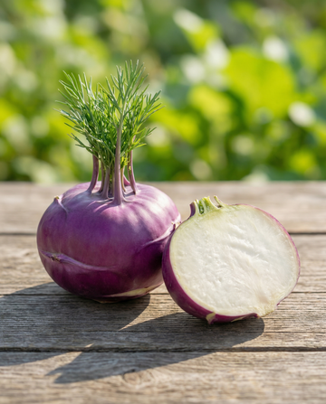 Kohlrabi Blaro (Brassica oleracea) – einjährige Gemüsesamen von SeedsChoice