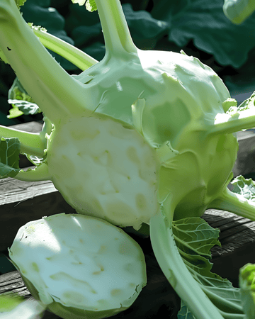 Kohlrabi Superschmelz Samen (Brassica oleracea) – einjähriges Gemüse