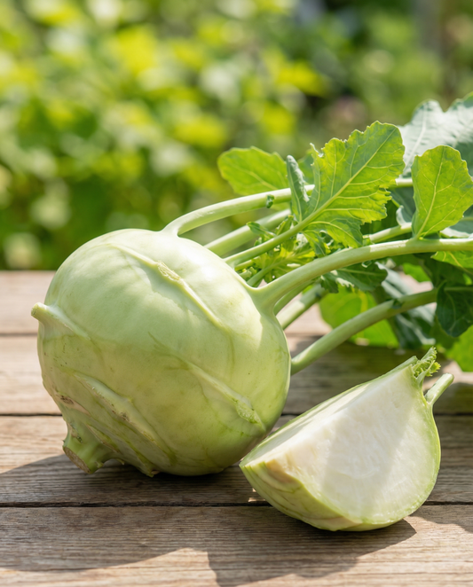 Kohlrabi Superschmelz (Brassica oleracea) – annual vegetable seeds from SeedsChoice