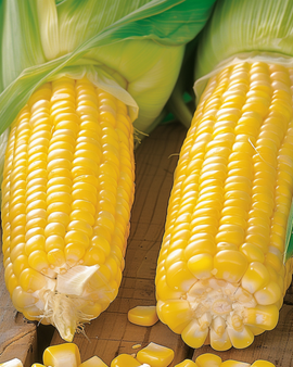 Sweet Corn Tasty Sweet F1 Yellow Seeds Zea Mays Annual