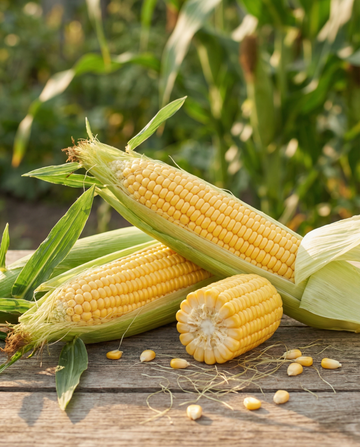 Zuckermais Tasty F1 Yellow (Zea mays) – einjährige Gemüsesamen von SeedsChoice