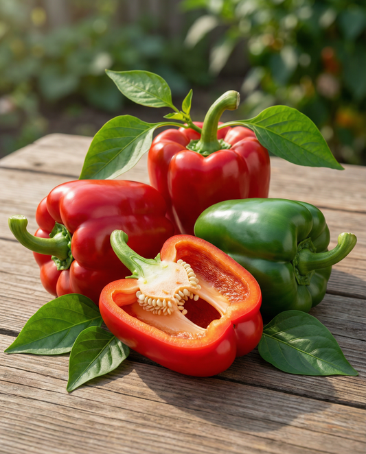 Paprika Yolo Wonder (Capsicum annuum) – einjährige Gemüsesamen von SeedsChoice