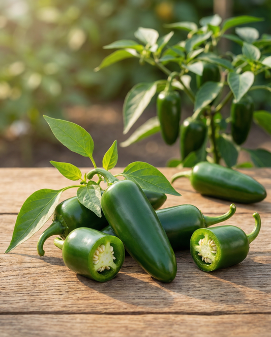 Jalapeno Paprika (Capsicum annuum) – einjährige Gemüsesamen von SeedsChoice