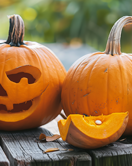 Halloween-Kürbissamen Jack O Lantern Cucurbita Pepo einjährig