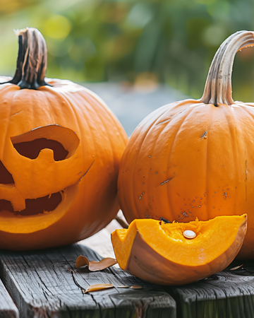 Halloween Pumpkin Jack O Lantern Samen (Cucurbita pepo) – einjähriges Gemüse