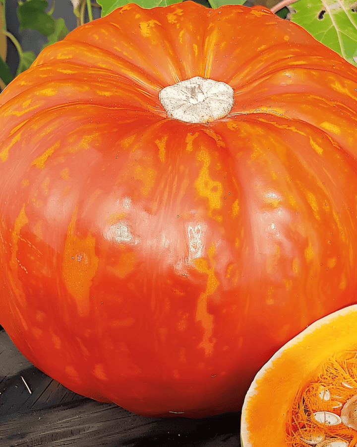 Pumpkin Rouge Vif D'etampes seeds (Cucurbita maxima) – annual vegetable