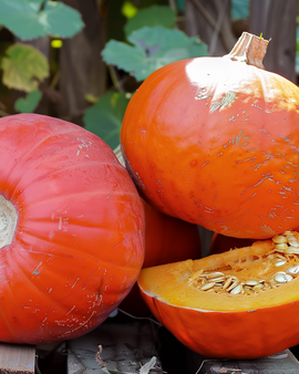 Pumpkin Uchiki Kuri Red Kuri Seeds Cucurbita Maxima Annual