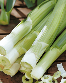 Leek Bulgarian Giant Seeds Allium Porrum Annual Variety