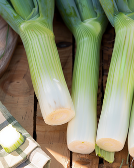 Leek Seeds Blue Green Autumn Allium Porrum Annual Variety