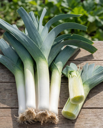 Leek Bluegreen Winter (Allium porrum) – annual vegetable seeds from SeedsChoice