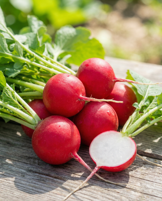 Radieschen Saxa 2 (Raphanus sativus) – einjährige Gemüsesamen von SeedsChoice