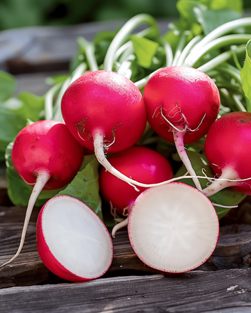 Radieschen Gaudry 3 Samen (Raphanus sativus) – einjähriges Gemüse