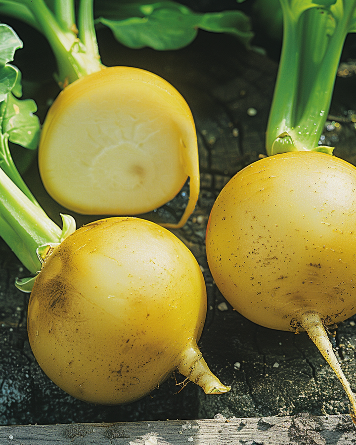 Garden Turnip Goldana seeds (Brassica rapa) – annual vegetable