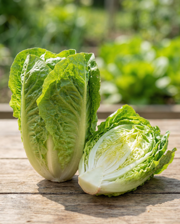 Cos-Salat Blanke Zelfsluitende (Lactuca sativa) – einjährige Gemüsesamen von SeedsChoice