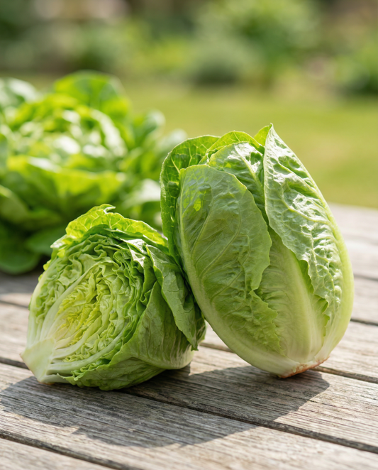 Little Gem Lettuce Romaine (Lactuca sativa) – annual vegetable seeds from SeedsChoice