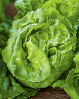 Butterhead Lettuce Seeds Lactuca Sativa Rhénania Annual Variety
