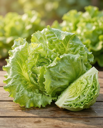 Salat Batavia Blonde De Paris (Lactuca sativa) – einjährige Gemüsesamen von SeedsChoice