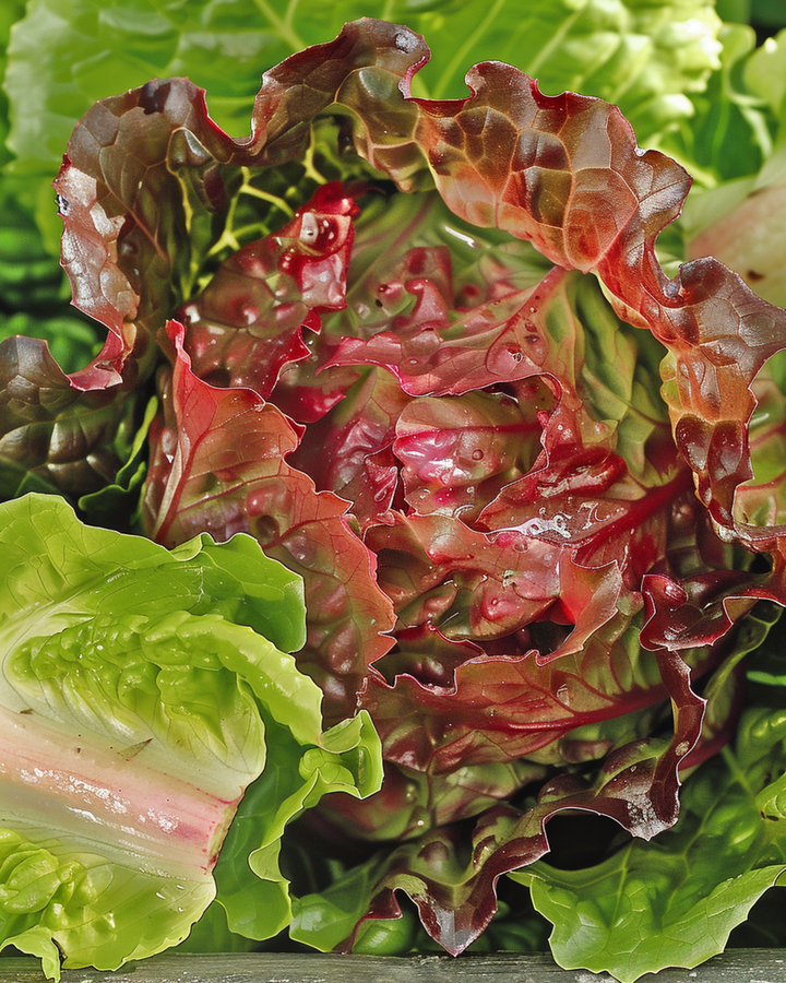 Rouge Grenobloise Salat Samen (Lactuca sativa) – einjähriges Gemüse