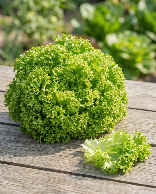 Lettuce Lollo Bionda (Lactuca sativa) – annual vegetable seeds from SeedsChoice