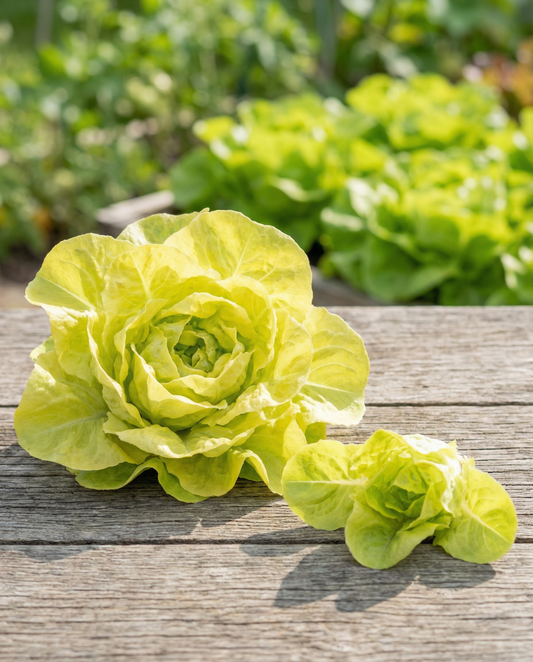 Schnittsalat Australian Yellow (Lactuca sativa) – einjährige Gemüsesamen von SeedsChoice