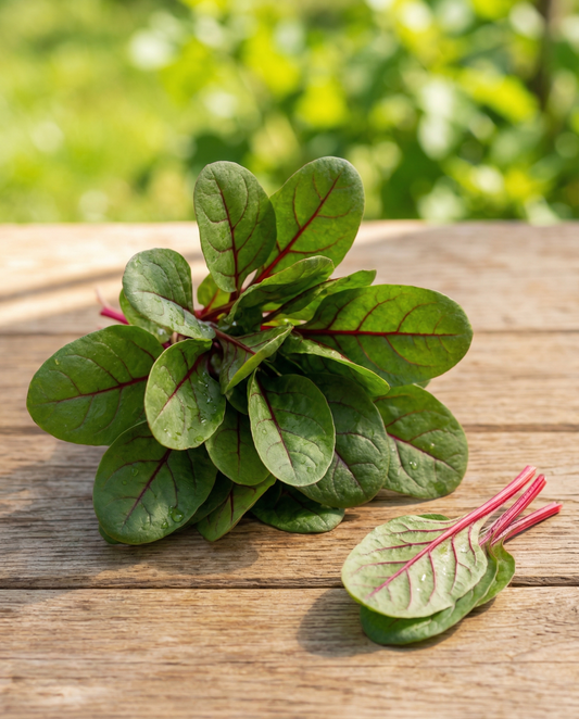 Spinach Red Kitten F1 (Spinacia oleracea) – annual grow kit seeds from SeedsChoice