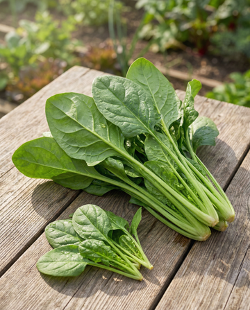 Spinat Nores Early (Spinacia oleracea) – einjährige Gemüsesamen von SeedsChoice