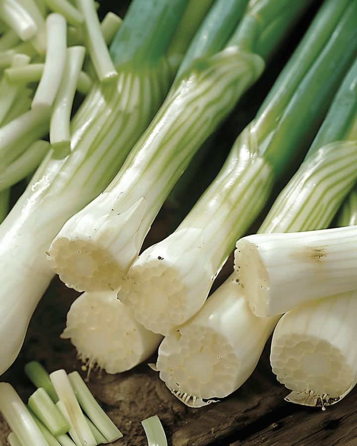 Frühlingszwiebel Long White Ishikura Samen (Allium fistulosum) – einjähriges Gemüse