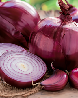 Noordhollandse Bloedrode Onion Seeds Allium Cepa Annual