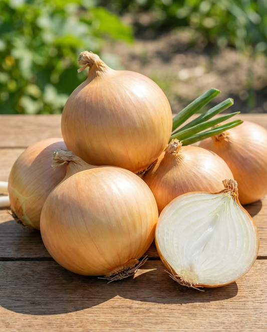 Riesenküchenzwiebel Ailsa Craig (Allium cepa) – einjährige Gemüsesamen von SeedsChoice