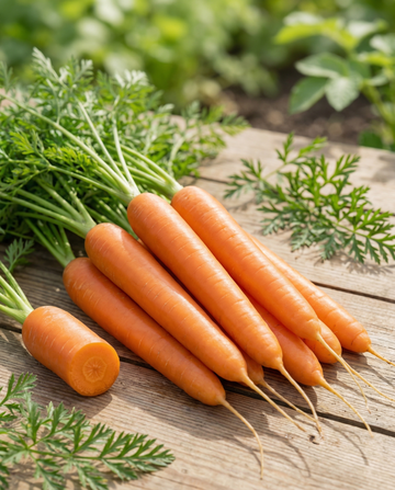 Carrot Amsterdam 2 (Daucus carota) – annual vegetable seeds from SeedsChoice