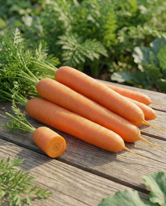 Möhren Nantes 2 (Daucus carota) – einjährige Gemüsesamen von SeedsChoice