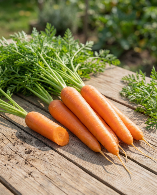 Karotte Amsterdam 2 Frühernte (Daucus carota) – einjährige Gemüsesamen von SeedsChoice
