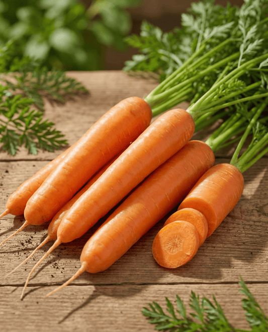 Summer Carrot Nantes 2 10g (Daucus carota) – annual vegetable seeds from SeedsChoice